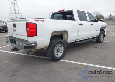 2018 Chevrolet Silverado 2500Hd Wt из США, поврежденный, VIN 1GC1KUEG2JF200274